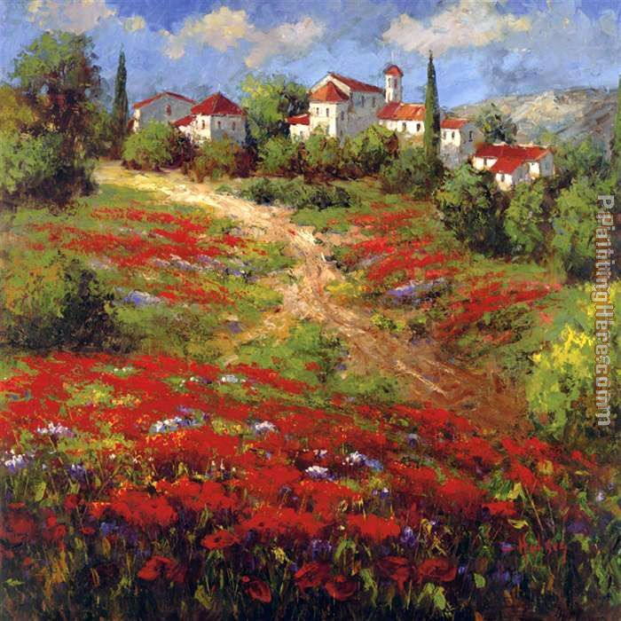 Country Village II painting - Hulsey Country Village II art painting